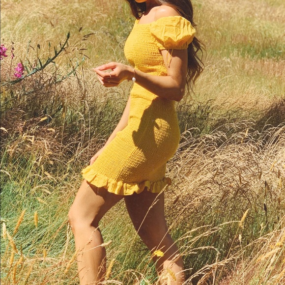 Lost & Wander daffodil mini dress - Picture 2 of 5